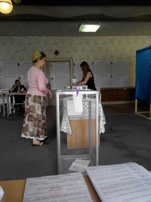 выборы в Украине. Фото.