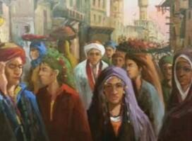 cairokeyapp's tweet photo. Ghada AbuHadid exhibits her latest work #Common_Color in the #ZyadHall of @CairoOperaHouse. For more info:0227390144. http://t.co/KPl6FEUjGy