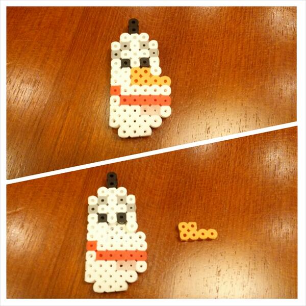 O Xrhsths Miro Sto Twitter アイロンビーズで アナと雪の女王 に出てくる雪だるまオラフを作った Http T Co 77tupv5xtc