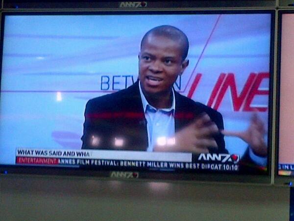 altntvz's tweet photo. MyGuy RT: “@asandamagaqa: Editor Of The Year @Sefara_Mak weighing on the News agenda on @ANN7BTLines repeat at 16h30 http://t.co/mdicVne87x”