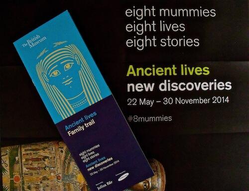 <a href="/kidsinmuseums/">Kids in Museums</a> super Ancient Lives family trail <a href="/britishmuseum/">British Museum</a>  #8mummies #Egypt