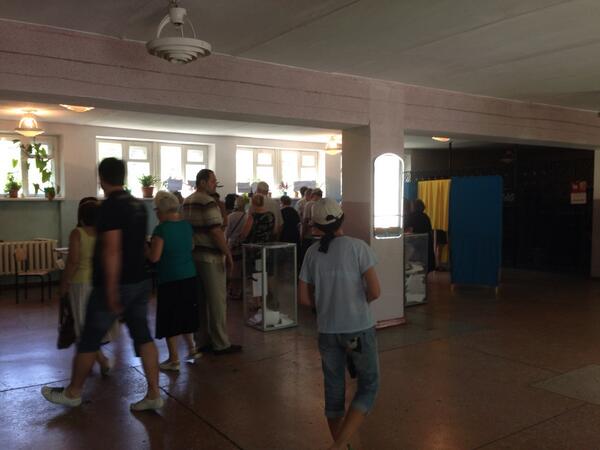 Бердянск голосует - ООШ #1