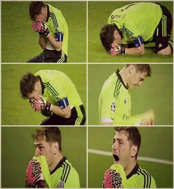 ReaIMadrid_ESP's tweet photo. Madridismo se le queda corto a @CasillasWorld #HalaMadrid http://t.co/VJCiW5koLN
