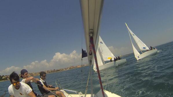 CorkRacingTeam's tweet photo. Won the round robin, 2nd in the gold fleet heading into the finals today! http://t.co/C1LapiU57y http://t.co/EhNWxTWCiT