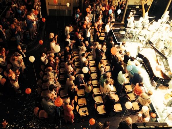 Find the great Ruben Naeff, composer of the piece Ummff for the orchestra Con Brio, in this picture.