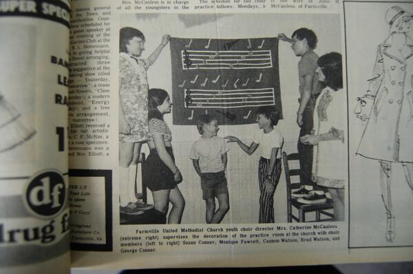 FarmvilleHerald's tweet image. See? Choir can be fun…. #fortyyearsago