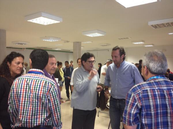 .<a href="/JRBauza/">José Ramón Bauzá</a>, <a href="/JoaquinGaMar/">Joaquín García</a> y <a href="/agijonc/">Alvaro Gijón</a>  visitan los colegios electorales de Palma