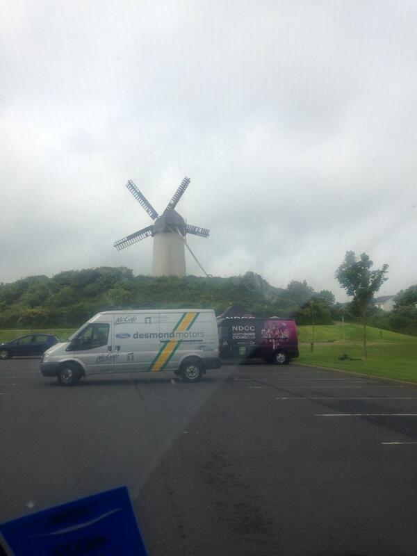 Landed in skerries ! #teaminishowengateway #anpostRás