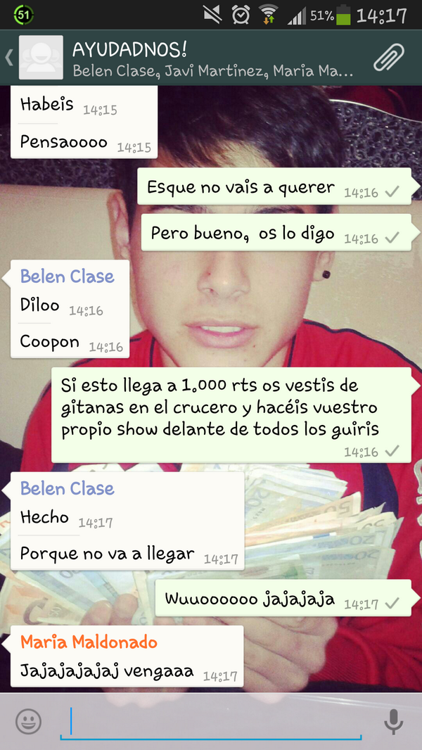 Por favor dar RT's es por una buen causa pliiiis!