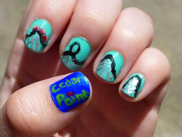 ccg526's tweet photo. Celebrating my 24th birthday! #IheartCP #NailArt http://t.co/5ONLYhT1gg