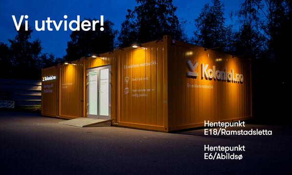 Dette er en dagligvarebutikk. Velkommen skal du være! kolonial.no #fremtiden #dagligvarer #ehandel