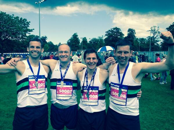 Sedbergh Staff win the Edinburgh Marathon Relay #incredible  #EdinburghMarathonFestival #edinburghmarathon