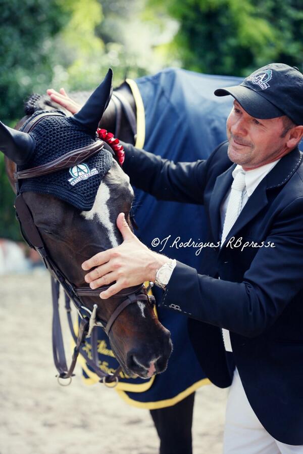 JessiK_R's tweet photo. Une semaine après La Baule, Eric Lamaze remporte le Grand Prix de Rome avec Zigali ! #amazing http://t.co/3RfQZNzF9R