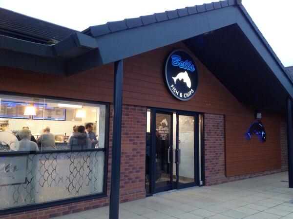 New Teal Farm Bells outlet now up and frying. Why not pop along and enjoy your new top class fish &amp; chip shop?