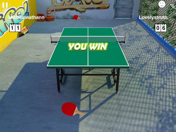michaelnathann's tweet photo. Recommend #VirtualTableTennis. iPad:http://t.co/JKUIhMxdrP Android:http://t.co/yD7U7VzrFM http://t.co/CSFVx0nuDp