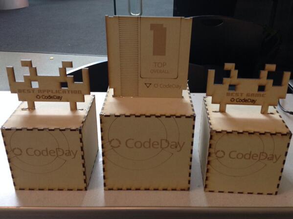codeiowa's tweet image. Visiting CodeDay at the Science Center of Iowa... project judging.