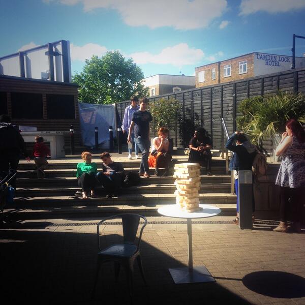 Such a glorious day here up on The Terrace!