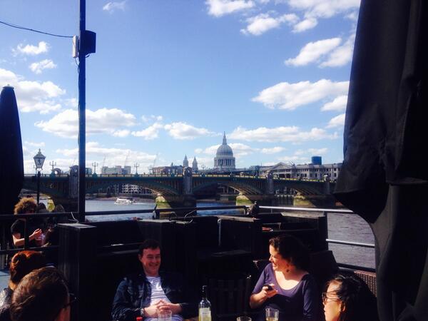 ryanjohnmark's tweet image. Enjoying our new home! London! @WebsteJ