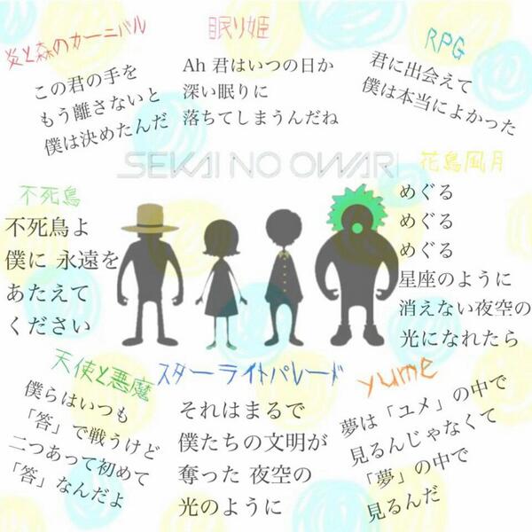 なこ Sekai No Owari Nakopi Twitter