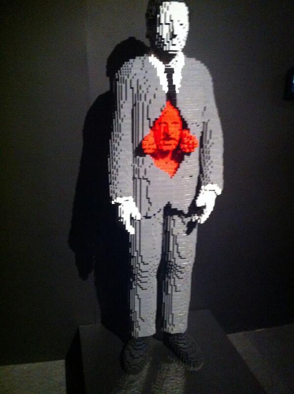 JeriMahon's tweet image. Finally made it to the fantastic #ArtoftheBrick @Ambassador_Dub. 
#InBits