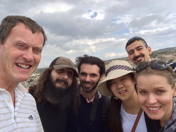Amazing #Cappadocia ! Dudley Pennell, Jonathan Polimeni, Nikola Stikov, Jin Hyung Lee, Tolga &amp; Emine Cukur <a href="/SCMRorg/">Society for Cardiovascular Magnetic Resonance</a>
