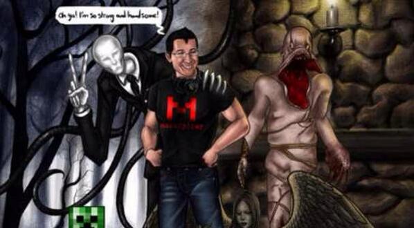 SlendermanRob's tweet image. Send or post pics of markiplier!!or even his amazing fan art via @geekchatapp