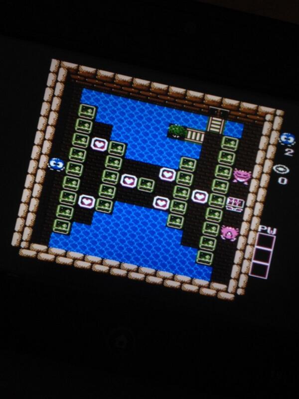 Stathamtough's tweet photo. Who knew that I would be playing Lolo in 2014 :) @NintendoAmerica #retrogaming #Nostalgia http://t.co/ZgFN9iYX9Z
