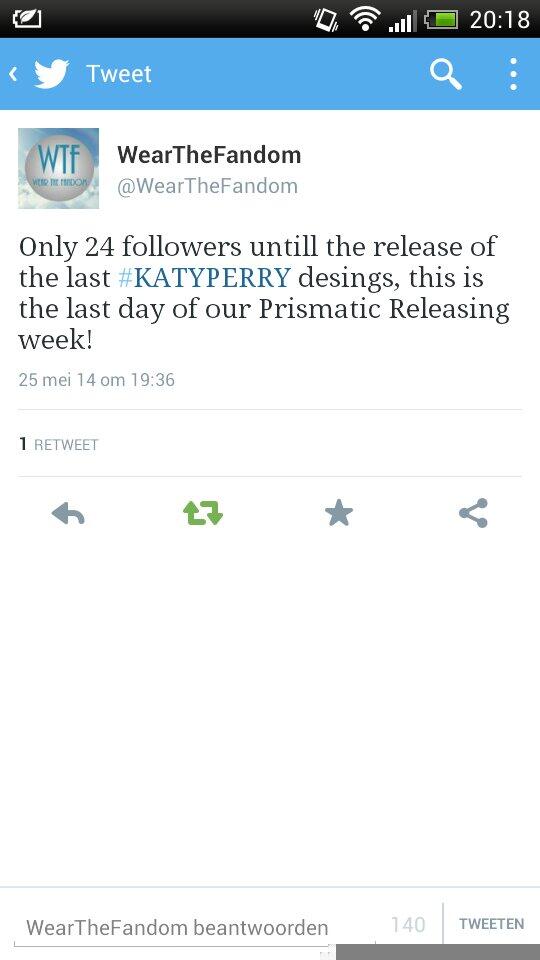 katyperry_NED's tweet photo. Please follow @WearTheFandom nd retwrt this! Go #KatyCats 😻 http://t.co/lWMG3zxw5k