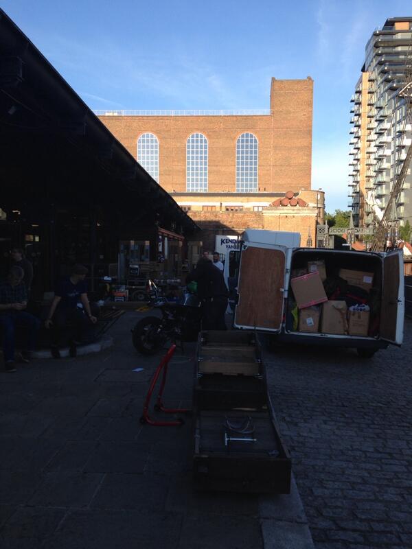 Packing up shop. Awesome weekend. Thanks <a href="/bikeshedmc/">BikeShedMC</a> #BSMCIII
