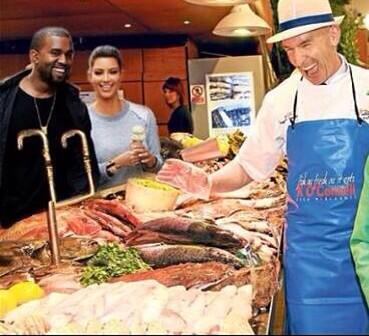 They've been in the English Market already with Pat #Kimye