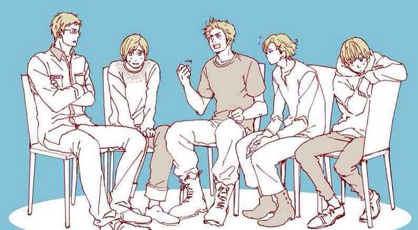 SlendermanRob's tweet image. Hetalia World Meeting(Roleplay!)  via @geekchatapp