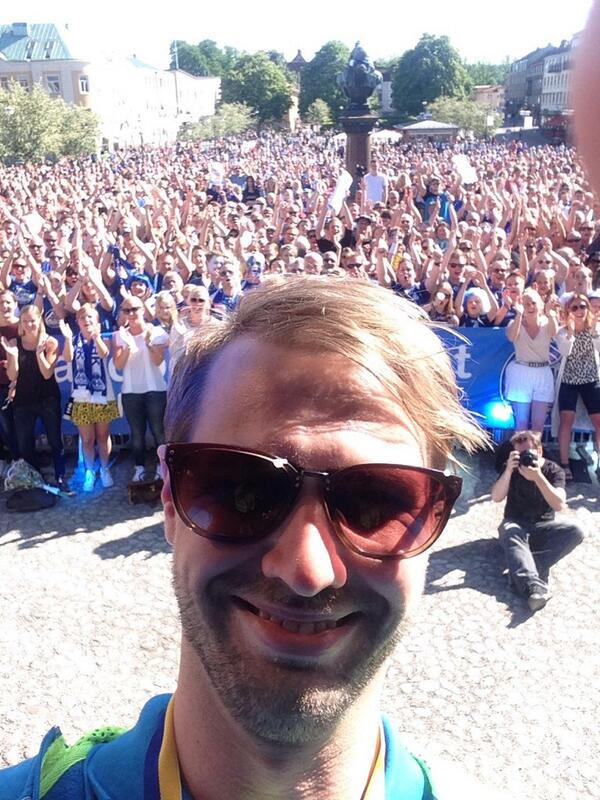 #guldselfie