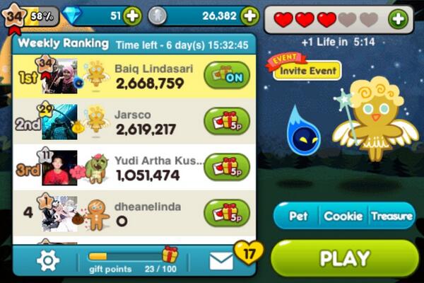 lindabq's tweet photo. @indo_line #CookieRun http://t.co/DBGsEYDnT9