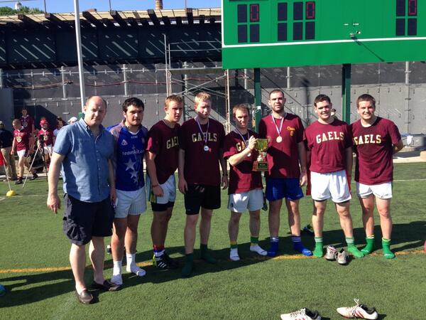 Congrats to the <a href="/ICGaels/">Iona Athletics (Old handle.. use @IonaGaels)</a> - first ever <a href="/NCGAA/">NCGAA</a> football champions! <a href="/IrelandinNY/">Irish Consulate NYC</a>