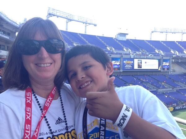 wallin_nc's tweet photo. Family fun in Baltimore!  Go Limestone! http://t.co/mWaMMEWGC4