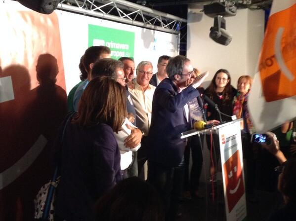 compromis's tweet photo. La nostra veu al Parlament Europeu!!!! http://t.co/JW975qgC0u