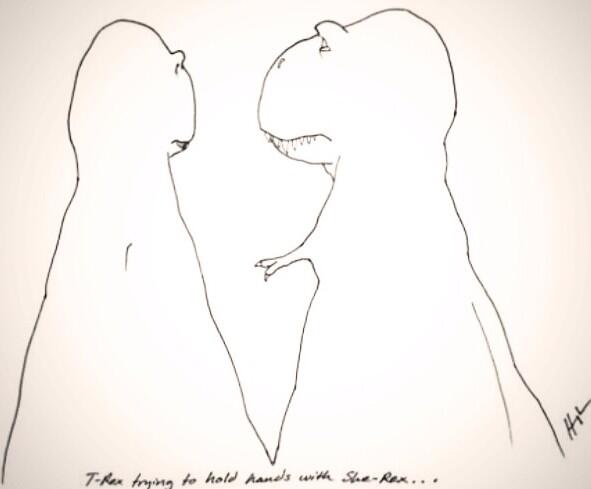 macabeso's tweet photo. That's exactly how I feel.. #TRexPower http://t.co/5Tt4mpelDu