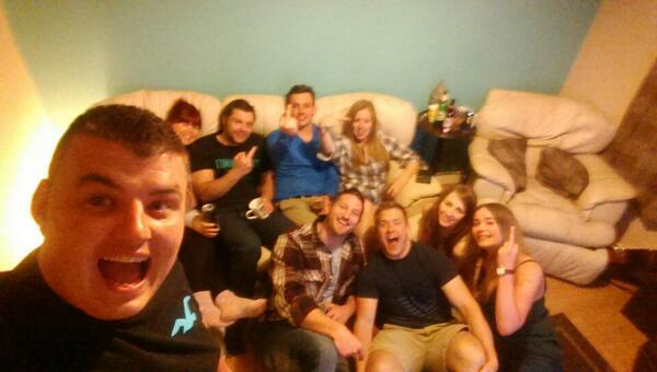 Shell_Hooke's tweet image. Bank Holiday Selfie #afterweddingchaos