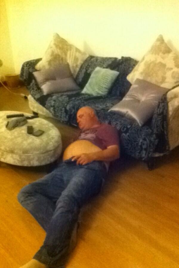 chloesephton's tweet photo. #pisshead #dad #canthackit http://t.co/aaHmf53Lao