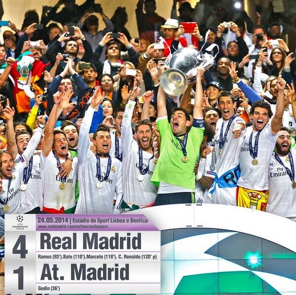 Congratulations to @realmadriden on there 10 CL trophy