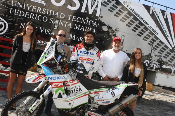 rutadakar's tweet photo. @quintanilla102 INICIA UNA NUEVA CARRERA HACIA EL DAKAR 2015 EQUIPO #USMRAID @usm_sedevina Ver http://t.co/6nFQo3NkpV http://t.co/pSvTfrQQsv