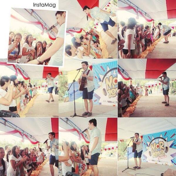 OnesaPaolo's tweet photo. I had so much fun at @Mor1019 #MORKada Live Summer Event last Saturday! Big thanks for inviting me! 😊 http://t.co/yfT2fswEto