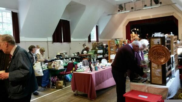 Fair opens at 9. Looking forward to seeing you.  Keston Village Hall BR2 6BA