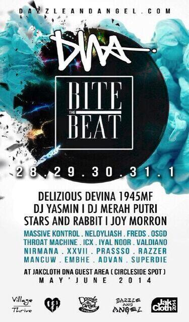 DnB_ID's tweet photo. Buat penggenar DnB yang hadir di jakcloth jangan lewatkan stage @dazzleandangel di Jakcloth! Bnyk 174an! http://t.co/gxUsRP9qTb