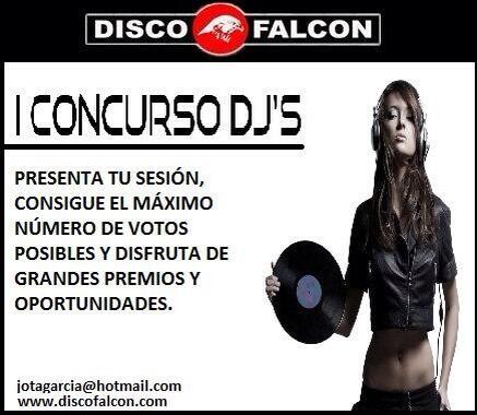 DiscoFalcon's tweet photo. Buenos días falcones!
Ya están apuntándose los primeros deejays a nuestro concurso. ¿A que esperas para apuntarte? http://t.co/HeuCi54M0g