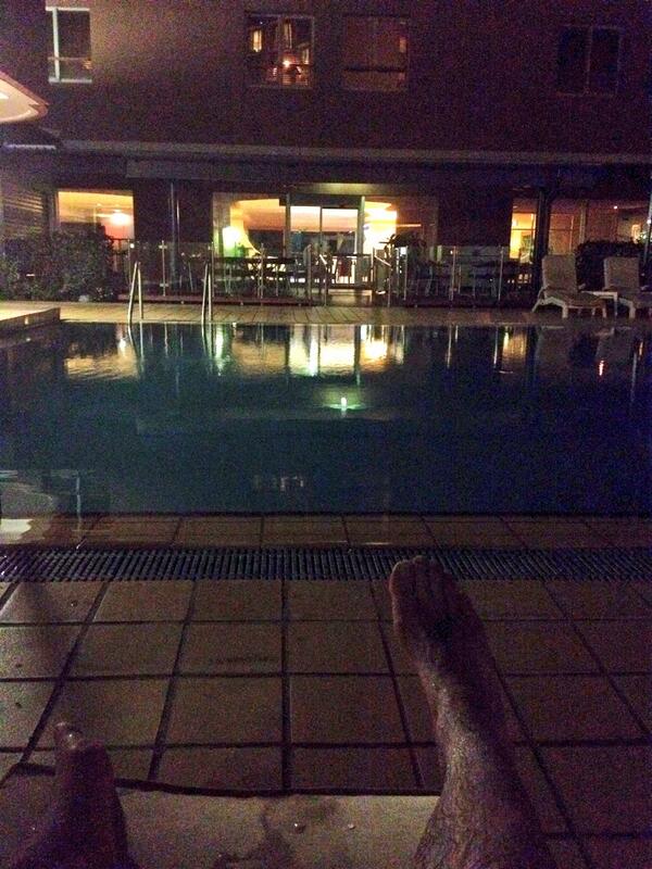 AndyDashwood's tweet photo. Nothing like a midnight swim in Darwin's 30 degree heat:-) http://t.co/rYy9XINriR