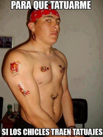 MejoresMemesEs's tweet photo. Para que tatuarme... http://t.co/4g1KCL8L98