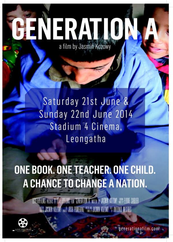 _Generation_A's tweet image. Generation A coming to a cinema near you! Check out our screening dates and locations!