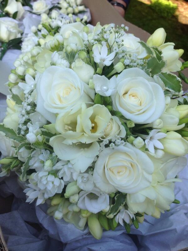 Best see the brides bouquet then!