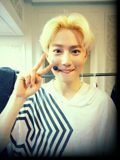 EXO_wave's tweet photo. [140526] Suho just posted on the official EXO-K website! http://t.co/1adokj2ESN